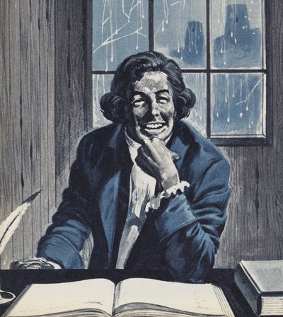 Rudolf Raspe, auteur des célèbres contes du Baron de Münchhausen - English School